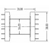Y-3005-1 EFD30臥式6+6側插直P(pán)IN
