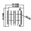 HY-D-140/EE-22臥式(2+2PIN)