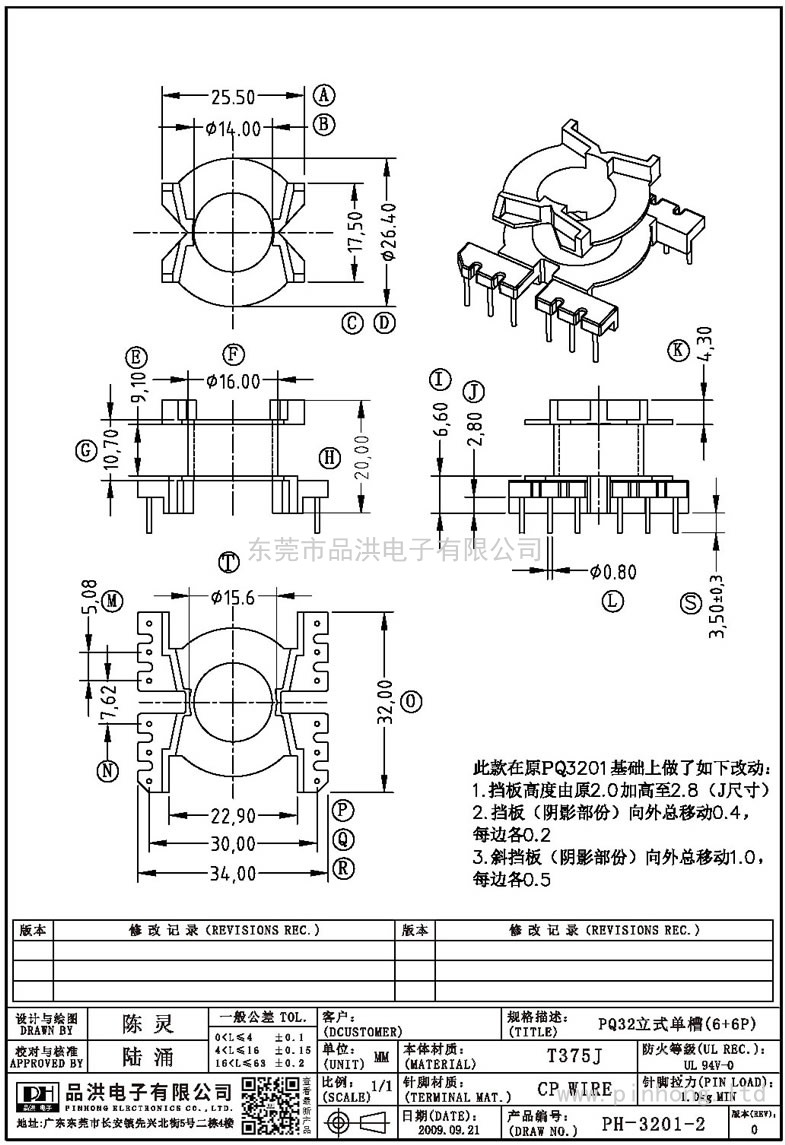 PH-3201-2 PQ32立式單槽(6+6P)