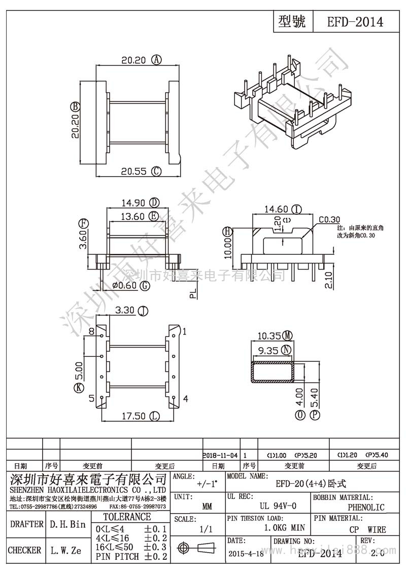EFD-2014 EFD-20(4+4)臥式