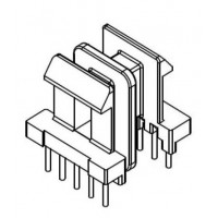 EE-1307-1/EE-13臥式雙槽(5+5PIN)