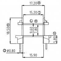 EF-2501-2/EF-25臥式(5+5PIN)