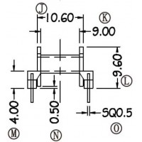 EPC-1701/EPC-17臥式(5+5PIN)有飛線(xiàn)槽