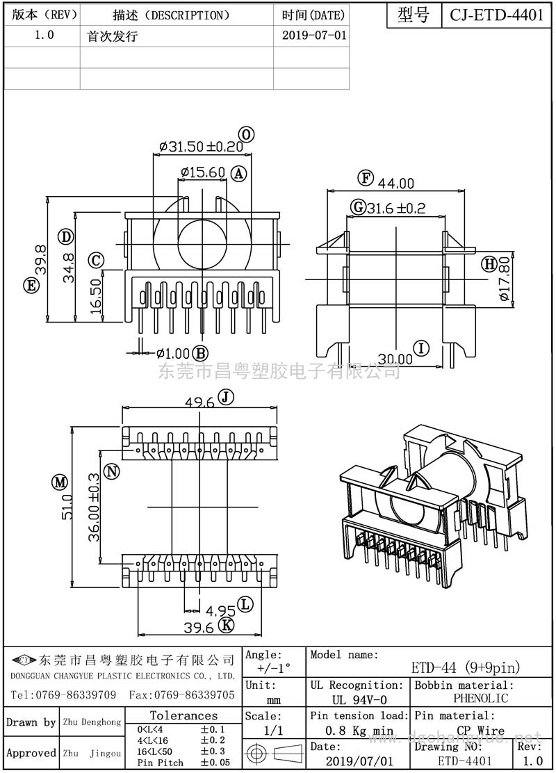 CJ-4401 ETD44臥式(9+9)