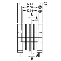 UU-15.7/UU-15.7立式(3+3PIN)