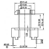 PQ-2022/PQ-20立式(6+6PIN)