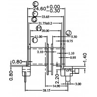 ER-2812/ER-28臥式(4PIN+端子)