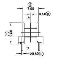 EP-10/EP-10臥式(4+4PIN)