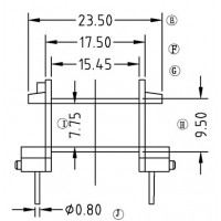 EF-2502-3/EF-25臥式(5+5PIN)