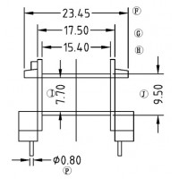 EF-2502-2/EF-25臥式(5+5PIN)