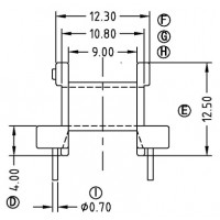 EE-1934/EE-19臥式(5+5PIN)