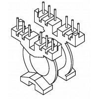 PQ-2621/PQ26臥式(6+6PIN)
