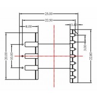 YY-EFD-2003臥式加寬(7+3PIN)