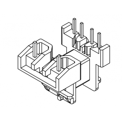 EE-1717  臥式4+2PIN