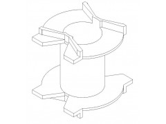 PQ-3512/PQ35 PQ35工字型骨架 無(wú)PIN