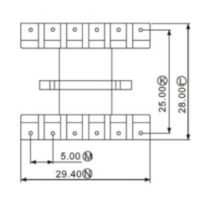 ER-2821臥式6+6P雙槽