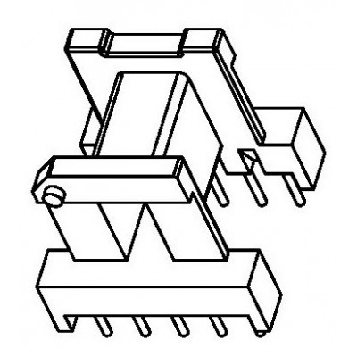 RH-EE-1306/EE-13臥式 (5+5PIN)