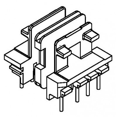 RH-EE-1904/EE-19臥式 (4+4PIN)