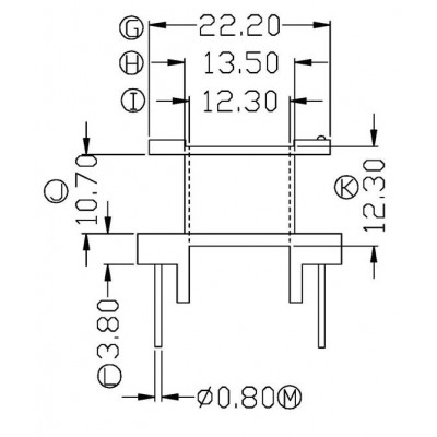 EE-2801/EE-28立式(8+8PIN)