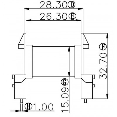 ETD-3902/ETD-39臥式(8+8PIN)