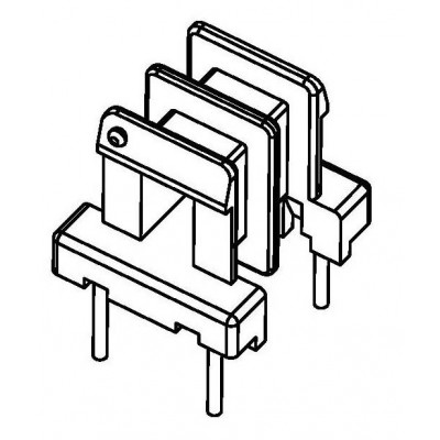 JS-0803/EE8.3臥式雙槽(2+2PIN)