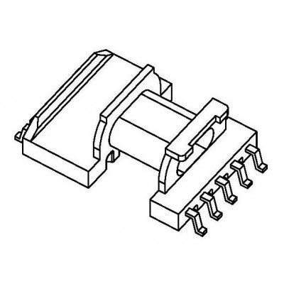 JS-1322/EPC13臥式貼片(5+5PIN)加寬