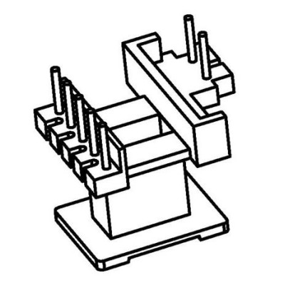 YX-EE1307/EE13立式(5+2)PIN