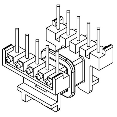 YX-EF1207/EF12.6臥式(5+5)PIN