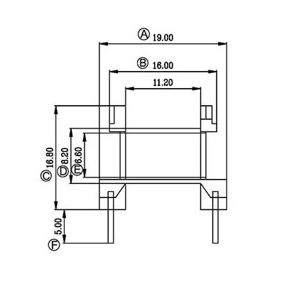 金達成-EE-2519/EE25臥式(5+5)PIN
