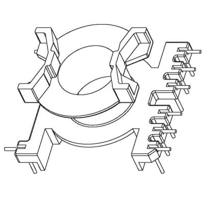 PQ-3217立式(6+2)側插