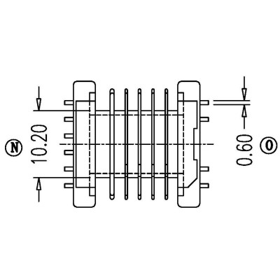 XWC-EPC-19/EPC19臥式六槽(4+6)PL腳