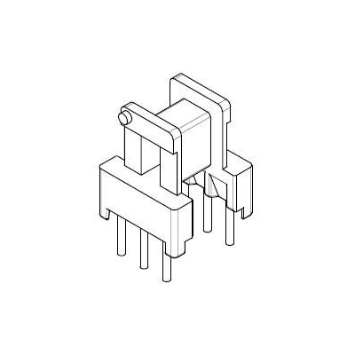 RH-EE-8.3/EE8.3臥式(3+3PIN)