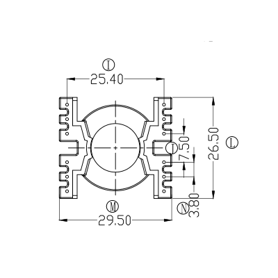 PQ2616/PQ26立式(6+6)PIN
