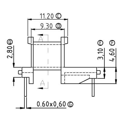 EE-1309-1/EE13臥式(5+4PIN)
