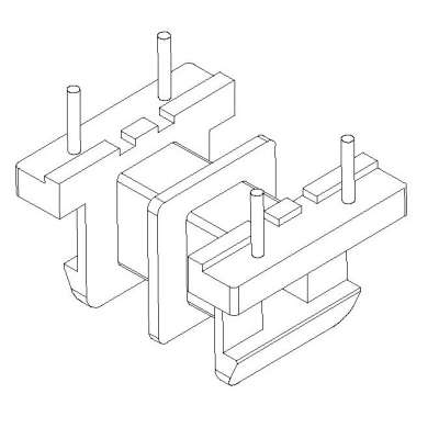JS-1205/EE12臥式雙槽(2+2PIN)