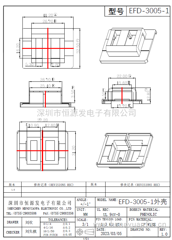 ETD-3005 外殼
