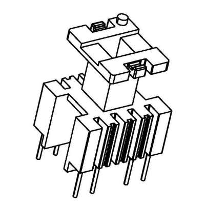 HX-1627 EE16立式頂部開(kāi)槽(5+5P)