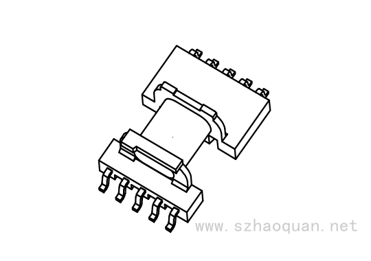 EPC-1308貼片5+5P單邊加寬 SMD