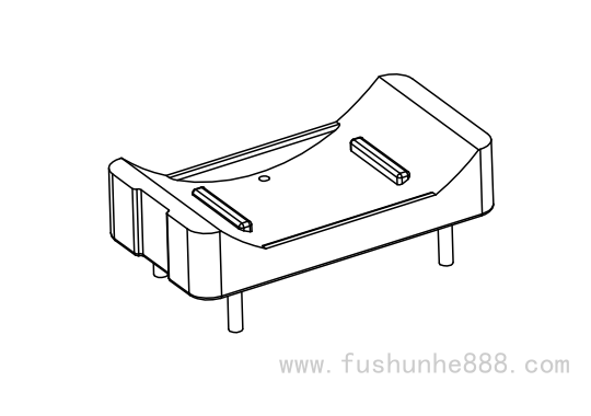 BASE-043 2+2針 針徑1.2
