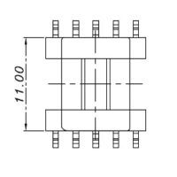 EE-1204立式5+5P SMD