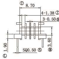 XH-P1308/EPC13臥式(5+5)P