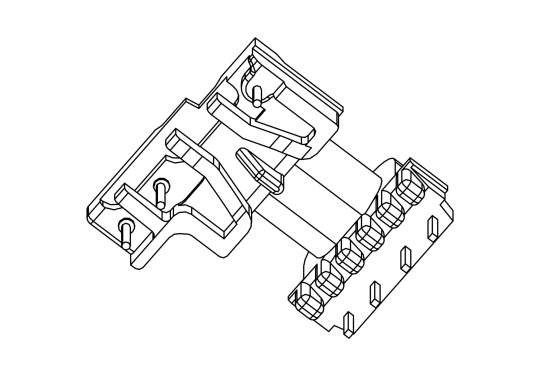 SR-EPC-1706-1/EPC-17臥式(4+3)PIN