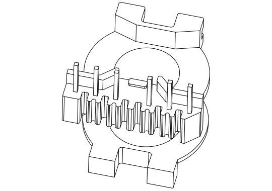 SR-RM-0901-1/RM-09立式(6+0)PIN