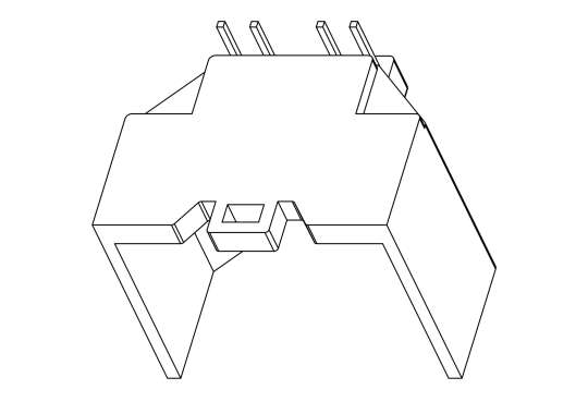 SR-RM-0901-1A/RM-09立式(4+0)PIN