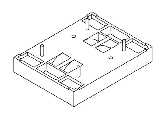 XHY-BASE-045-1/BASE(2+2PIN)
