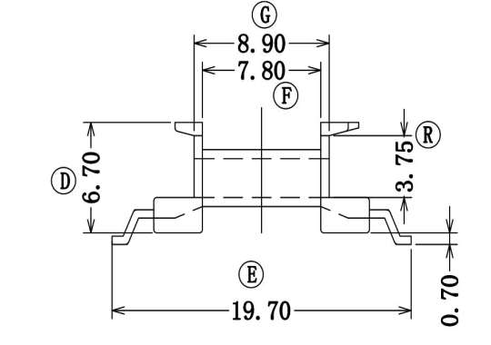 EPC-1304-1B 貼片5+5P 高腳