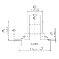 HXH-EE5.0 EE5.0貼片3+3針