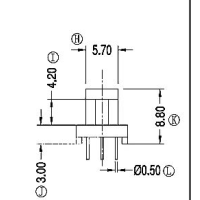 HXL-EE8.3 EE8.3雙槽臥式3+3針