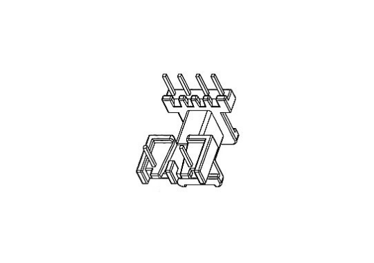 HXX-EE1006-2 EE10安規臥式4+2針
