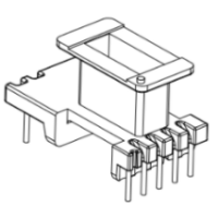 HXB-EI1321-1 EE13加寬立式5+2針